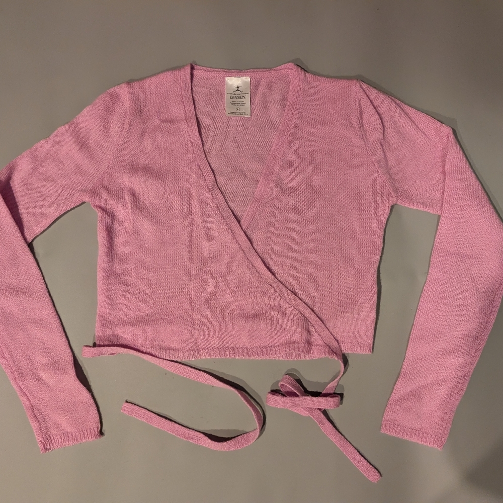 Danskin Large Wrap Ballet Sweater